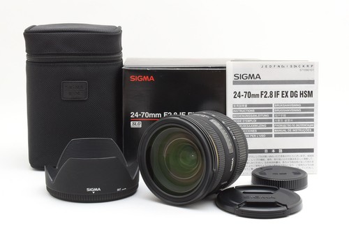 Objectif zoom sigma mm - zoom, 24-70