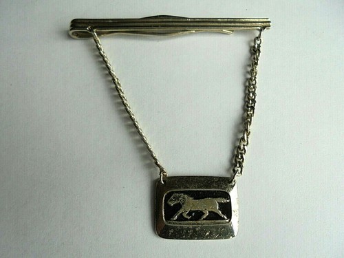 Vintage silvertone tie bar - vintage,
