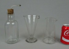 antique glassware lot chemistry lab pharmacy medicine
