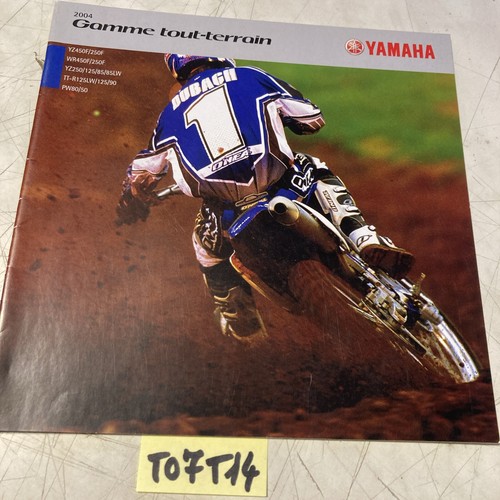Yamaha moto 2004 yz450f - tt,