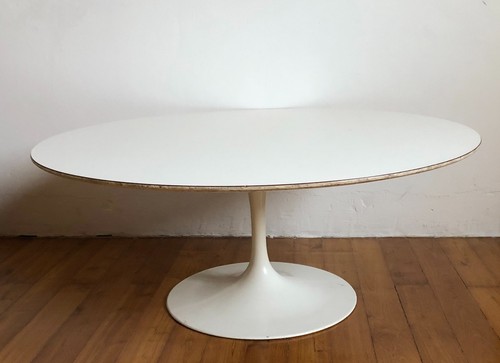 Table knoll tulip ronde - ronde, basse