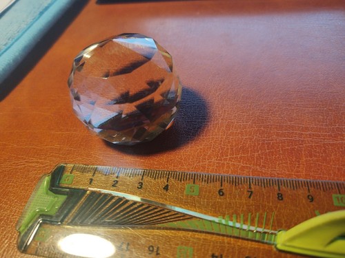 Petite boule verre - boule, neuve