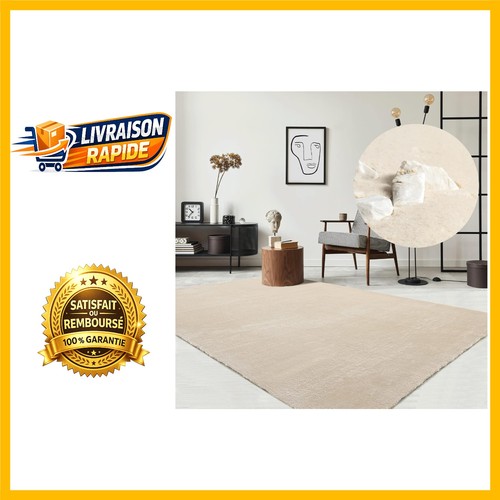 Tapis moderne relax - moderne, beige