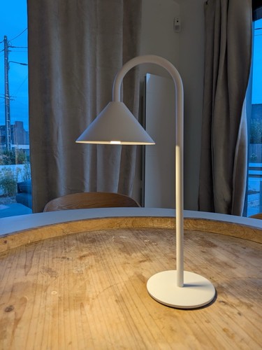 Lampe table blanche - lampe, de
