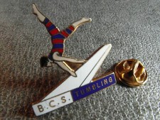 RARE PINS PIN'S - B.C.S TUMBLING - TRAMPOLINE SPORT - Signé PRODIMPORT * EGF