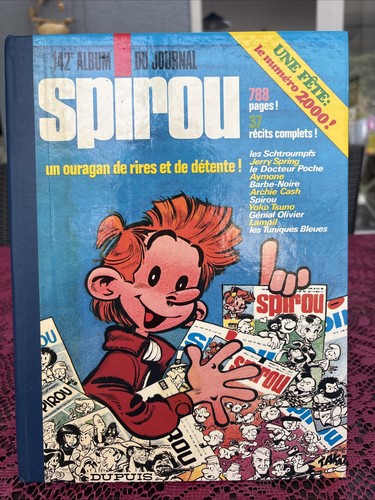 Spirou album 142 dupuis - spirou, ed.