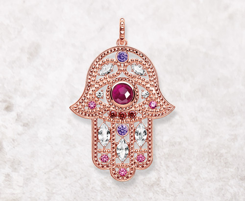 Pendentif main fatima - de,