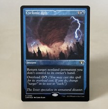 MTG Cyclonic Rift - Foil Etched - CMM NM