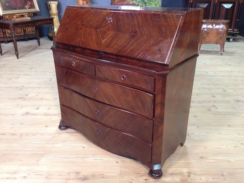 Antique bureau pente - antique,