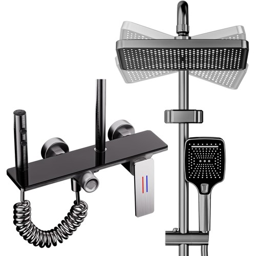 Colonne douche noir - douche,