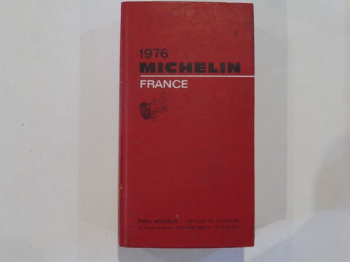 Ancien guide michelin 1976 - guide,
