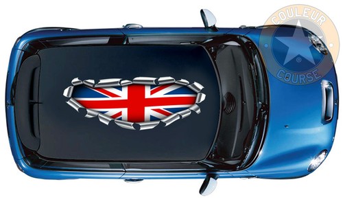 Toit metal dechire drapeau - drapeau, uk
