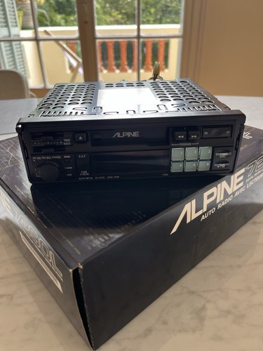 Alpine 7290l radio cassette - alpine,