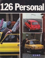 Catalogue Brochure Fiat 126 Personal 1976 Belgique en français