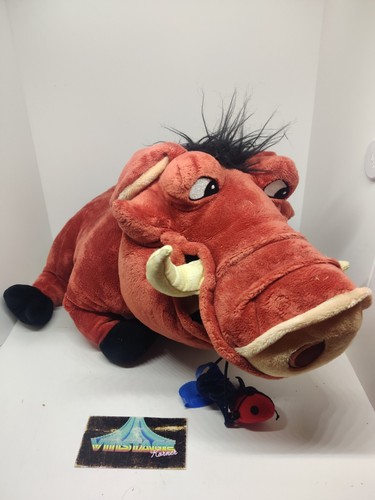 Peluche roi lion pumba - le,
