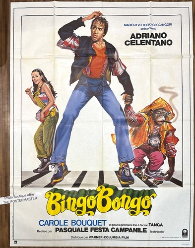 Affiche cinéma bingo bongo - affiche,