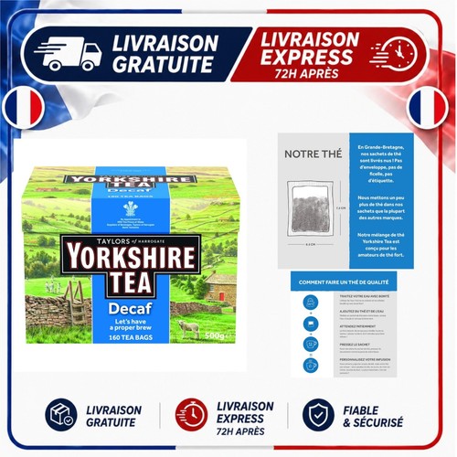 Thé noir décaféiné