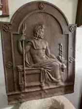 Early 19th EME Hades Greek God of the Underworld Fireplace Plate