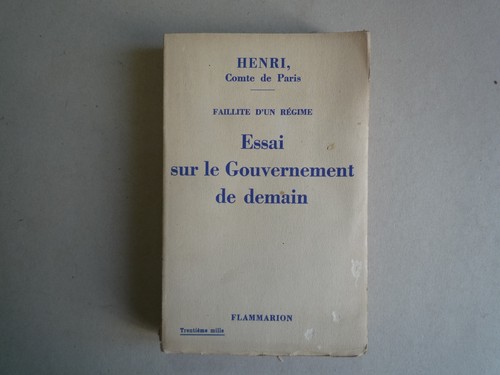 1936 essai sur gouvernement - 1936, le