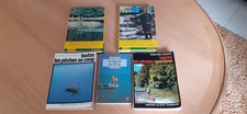 Lot de 5 livres de pêche - coup étang mouche lancer rivière poissons eau douce