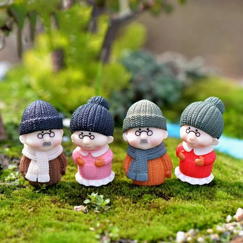 Mini figurines aînés cm - mini,
