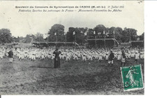 candé concours de gymnastique du 17 july 1910