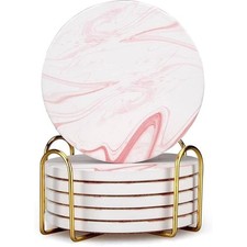 Lot de 6 Dessous de Verre Rond