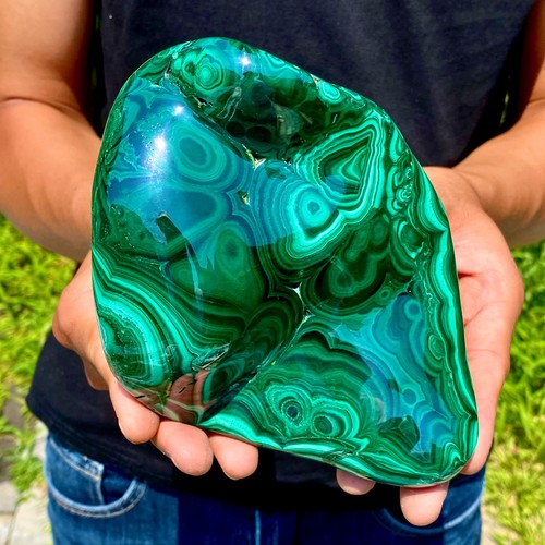 23lb natural green malachite - green,