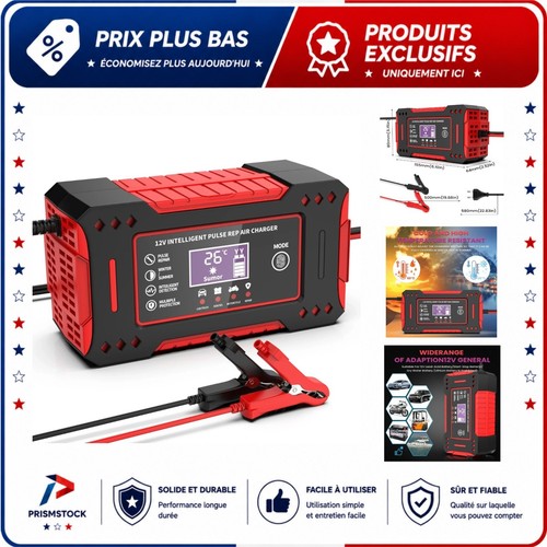 Chargeur batterie 12v 6a - chargeur,