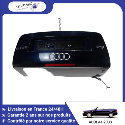 Coffre arriere audi - coffre,
