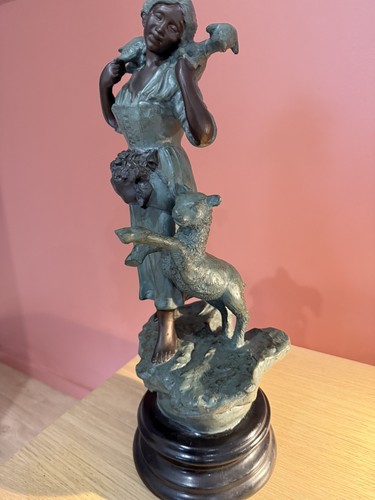 Figurine bois anglaise - bois,