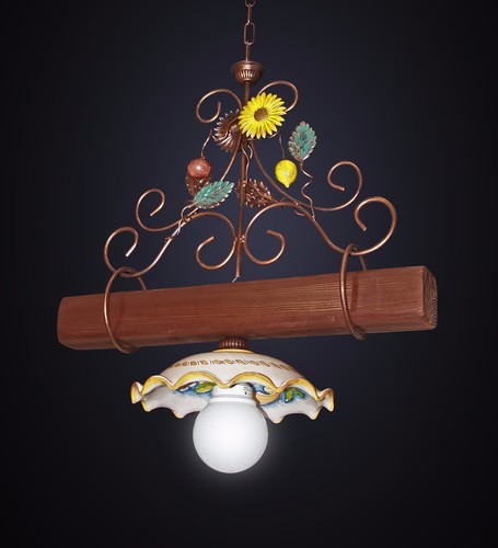 Lustre barbell rustique - lustre,