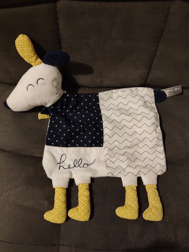 Doudou plat sauthon chien - plat,
