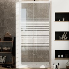 PORTE DOUCHE COULISSANTE 130CM