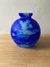 Ancien vase boule en verre
