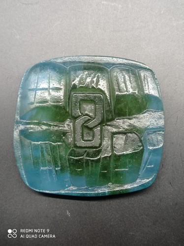 Presse papier pate verre - en, de