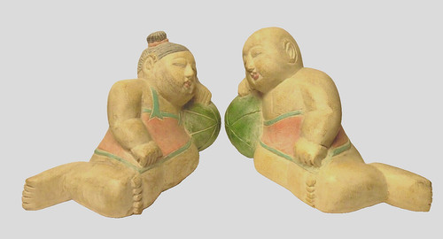 Vintage asian hand carved - vintage,