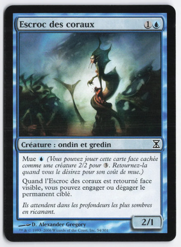 Escroc des coraux magic - des,