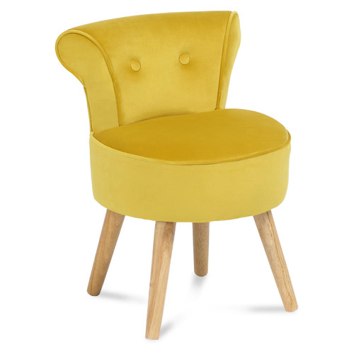 Fauteuil crapaud velours - fauteuil,