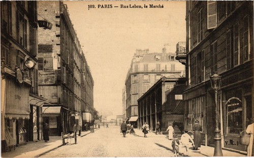Cpa paris 17e rue - cpa,