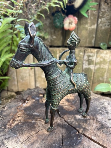 Sculpture bronze dhokra - bronze,