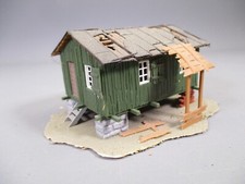 LQ1560 VOLLMER 5728/1 Train Ho 1/87 1:87 Maquette montée Baraque bords de voie