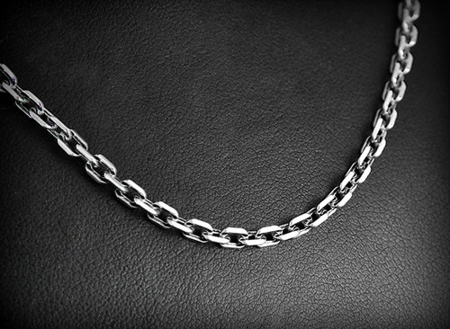 Chaîne argent mailles forçat - chaîne,