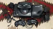 Sega CD Model 2 + Genesis Model 1 + 32X Console Tested TOWER OF POWER *Works