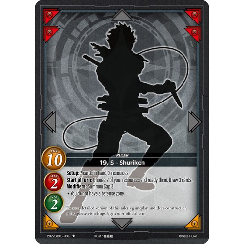 Gate ruler tcg - gate,
