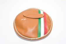 P9023MR9 - Housse De Roue Avec Sac Bande Tricolore Vespa De 8-9 Marron