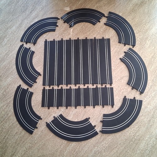 Lot rails pour circuit - de,