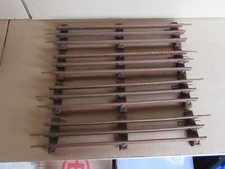 C5 Vintage Märklin Allemagne Lot 4 Droites Rails Zéro O Réseau Train