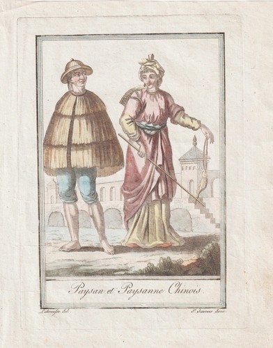 Chine paysan tracht - tracht, costume
