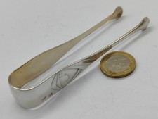 SUPERBE PINCE A SUCRE EPOQUE ART DECO EN ARGENT MASSIF MINERVE